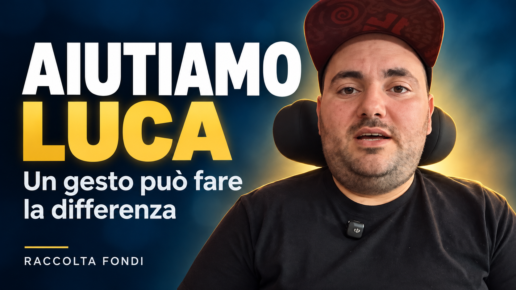Aiutiamo Luca a riconquistare movimento e autonomia - Condividi la raccolta fondi