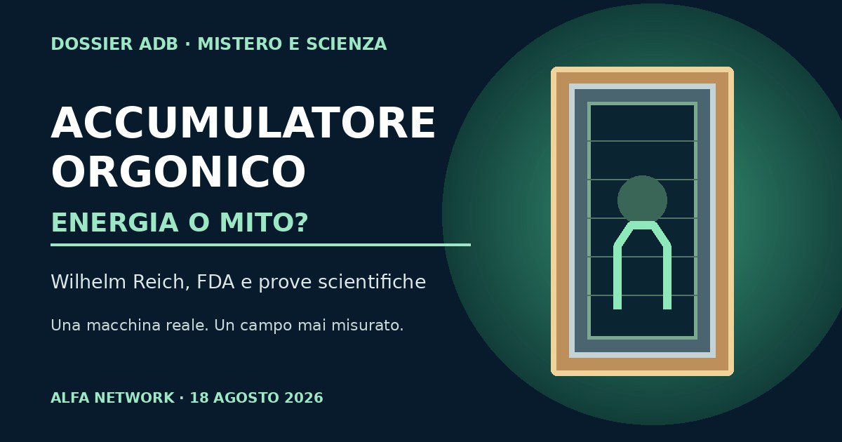 Accumulatore orgonico: la macchina di Wilhelm Reich tra esperimenti, tribunali e un’energia mai dimostrata