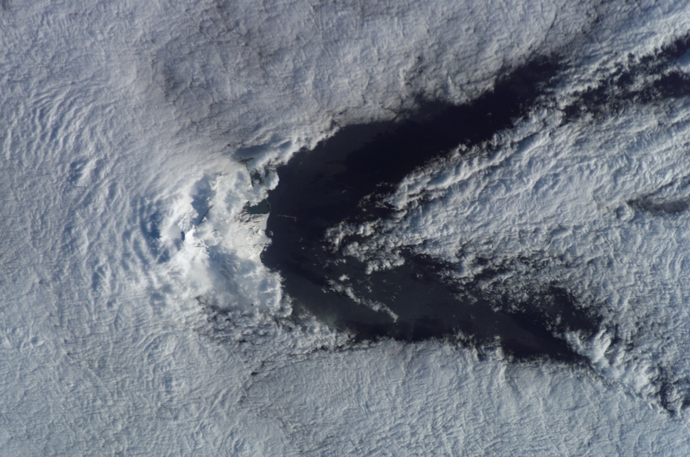 Veduta dell’Antartide dalla Stazione Spaziale Internazionale Veduta dell’Antartide dalla Stazione Spaziale Internazionale