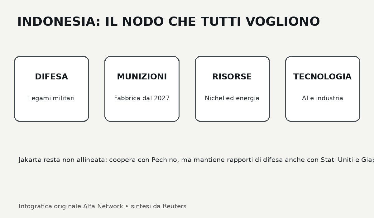 Cooperazione strategica Cina Indonesia