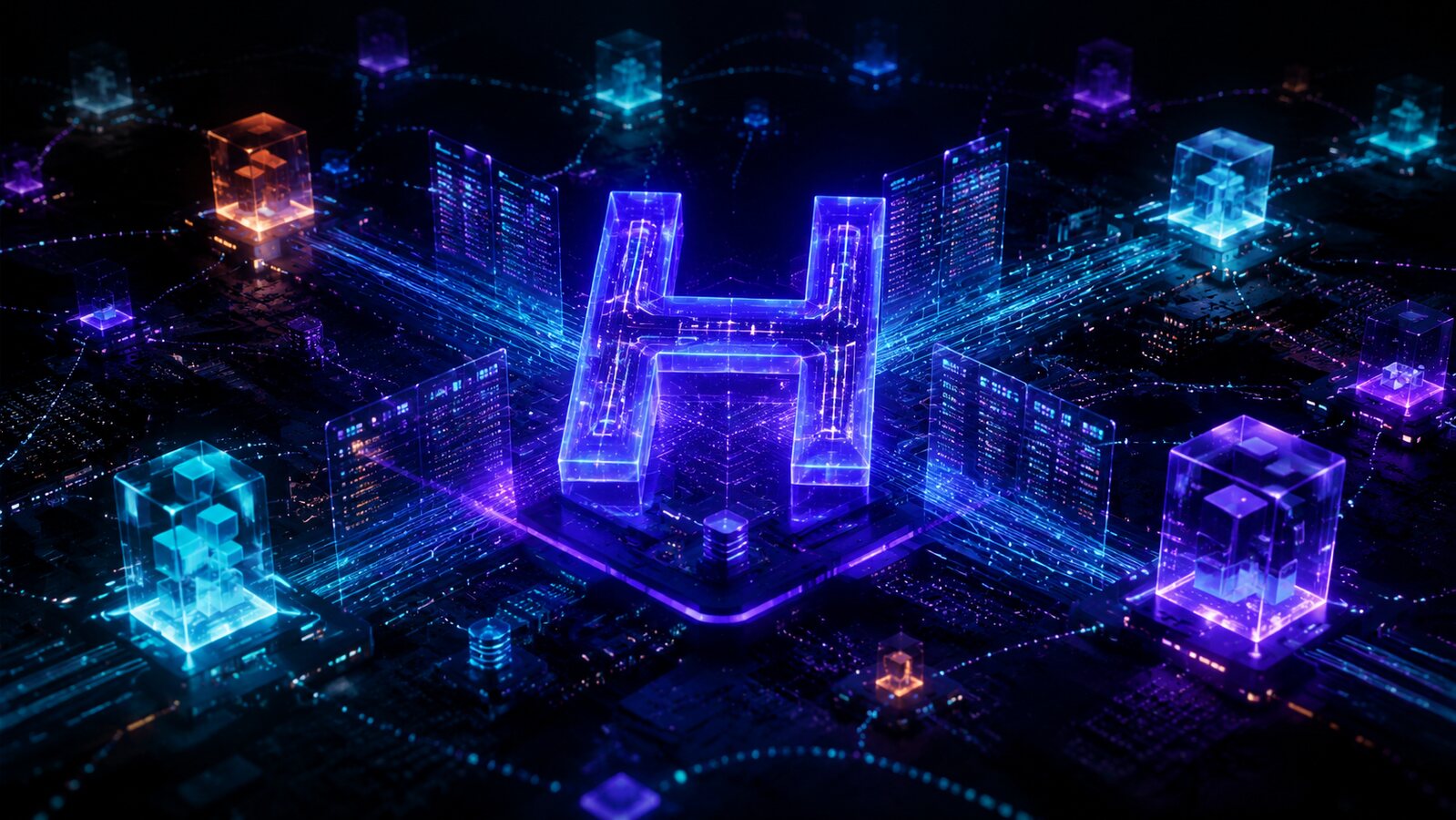 Rappresentazione editoriale della rete decentralizzata Hyperliquid nel 2026