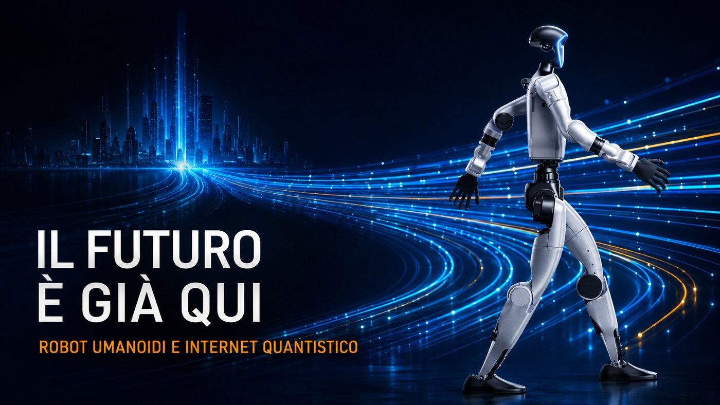 Il futuro è già qui: robot umanoidi e Internet quantistico