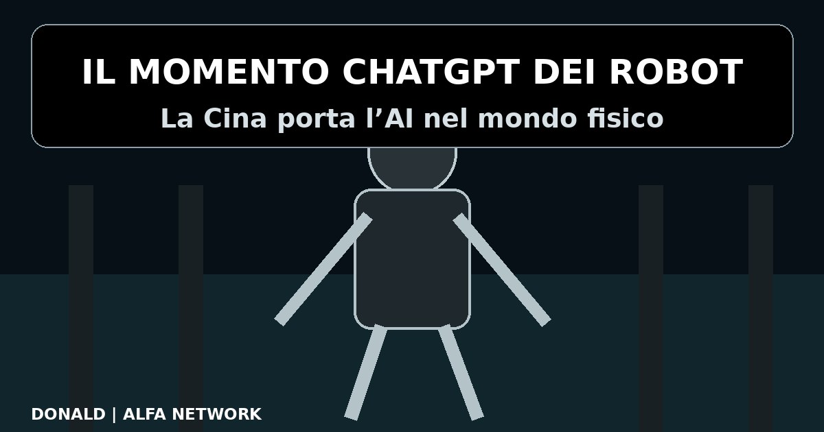 Il momento ChatGPT dei robot: la Cina porta l’intelligenza artificiale nel mondo fisico