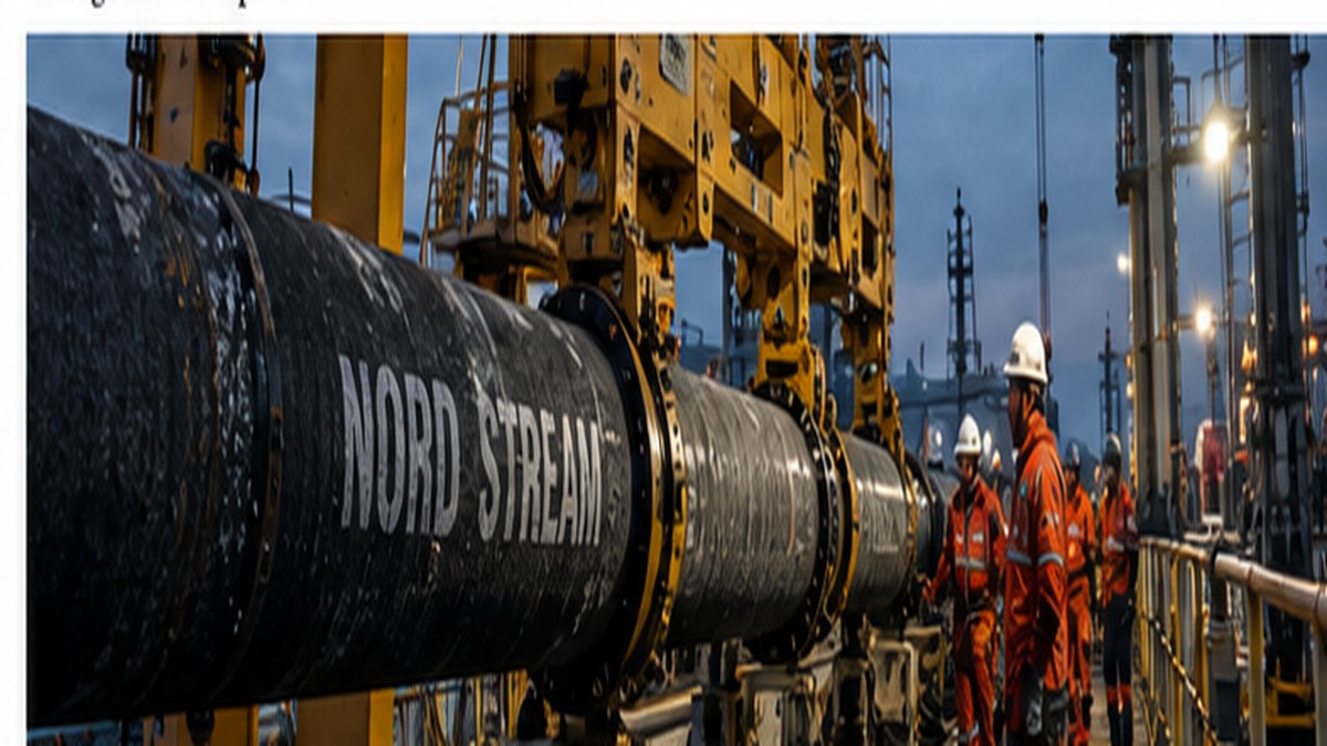 Operazioni su una condotta Nord Stream