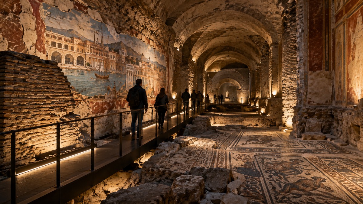 Criptoportico delle Terme di Traiano