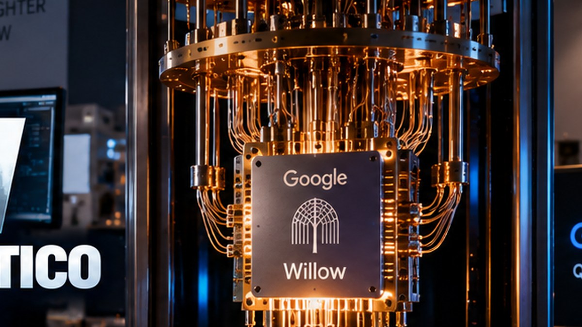 Ricostruzione realistica di un sistema criogenico per computer quantistico Willow