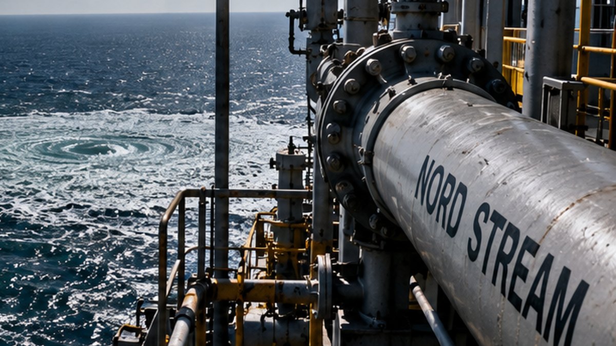 Ricostruzione illustrativa di una infrastruttura di trasporto del gas