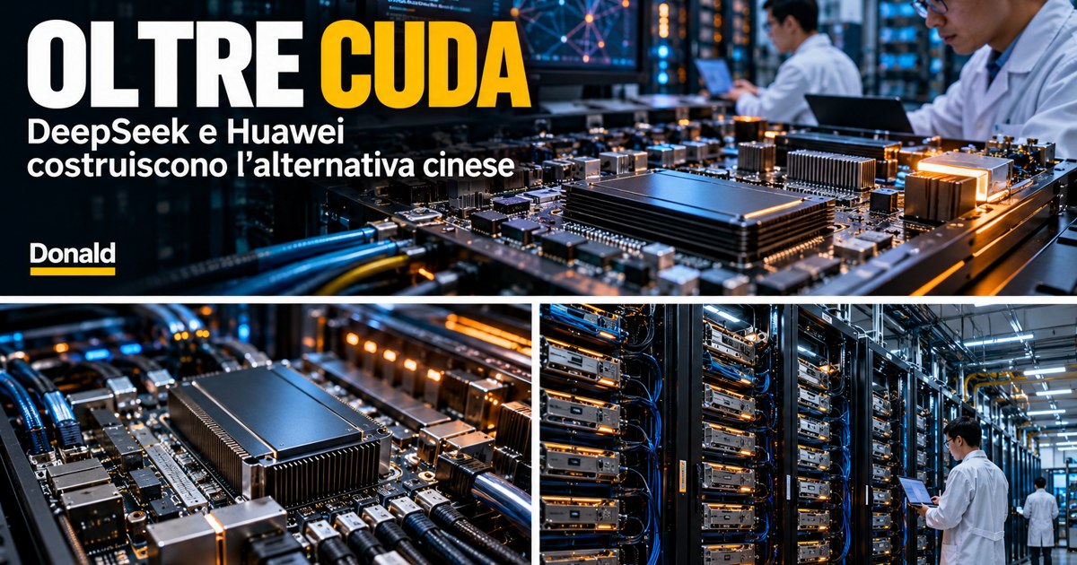 Oltre CUDA: DeepSeek e Huawei costruiscono l’alternativa cinese